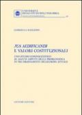 Jus aedificandi e valori costituzionali. Uno studio comparatistico su alcuni aspetti della problematica in tre ordinamenti dell'Europa attuale