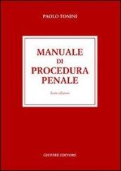 Manuale di procedura penale