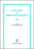 Annuario di diritto tedesco (2003)