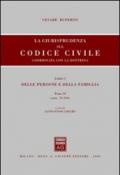 La giurisprudenza sul Codice civile. Coordinata con la dottrina. 1.Delle persone e della famiglia. Artt. 79-149