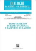 Trasferimento di ramo d'azienda e rapporto di lavoro. 2.Luglio-dicembre 2004