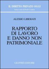 Rapporto di lavoro e danno non patrimoniale