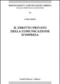 Il diritto privato della comunicazione d'impresa