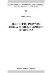 Il diritto privato della comunicazione d'impresa