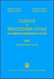 Codice di procedura civile. Con il commento della giurisprudenza della Cassazione