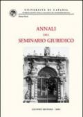 Annali del Seminario giuridico (2003-2004)