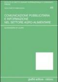 Comunicazione pubblicitaria e informazione nel settore agro-alimentare