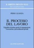 Il processo del lavoro. Il giudizio di primo grado, le impugnazioni, l'esecuzione, i procedimenti speciali