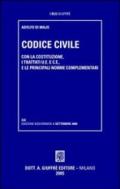 Codice civile. Con la Costituzione, i trattati U.E. e C.E., e le principali norme complementari