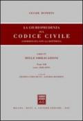 La giurisprudenza sul Codice civile. Coordinata con la dottrina. Libro IV: Delle obbligazioni