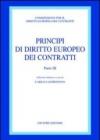 Principi di diritto europeo dei contratti. 3.