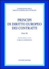 Principi di diritto europeo dei contratti. 3.