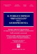 Il pubblico impiego «privatizzato» nella giurisprudenza. Rassegna ragionata di giurisprudenza sul rapporto di lavoro con la pubblica amministrazione...