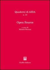 Open Source. Atti del Convegno (Foggia, 2-3 luglio 2004)