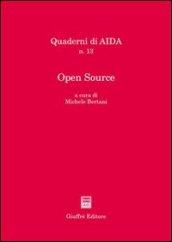 Open Source. Atti del Convegno (Foggia, 2-3 luglio 2004)