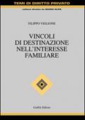 Vincoli di destinazione nell'interesse familiare