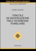 Vincoli di destinazione nell'interesse familiare