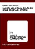 L'uscita volontaria del socio dalle società di capitali