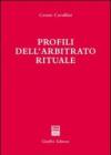 Profili dell'arbitrato rituale