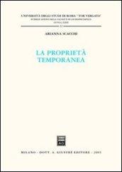 La proprietà temporanea