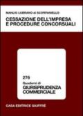 Cessazione dell'impresa e procedure concorsuali