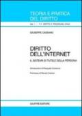 Diritto dell'Internet. Il sistema di tutele della persona