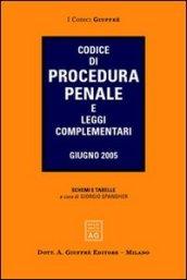 Codice di procedura penale e leggi complementari