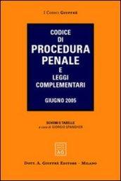 Codice di procedura penale e leggi complementari