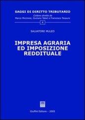 Impresa agraria ed imposizione reddituale