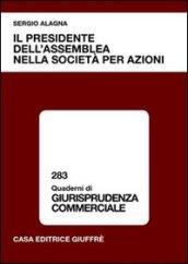 Il presidente dell'assemblea nella società per azioni