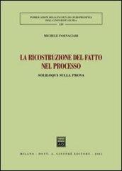 La ricostruzione del fatto nel processo. Soliloqui sulla prova