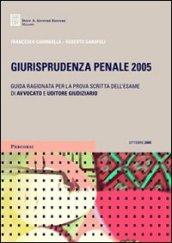 Giurisprudenza penale 2005. Guida ragionata per la prova scritta dell'esame di avvocato e uditore giudiziario