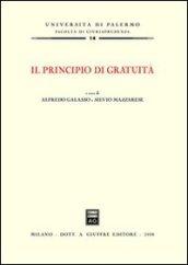 Il principio di gratuità