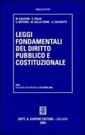 Leggi fondamentali del diritto pubblico e costituzionale