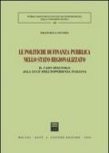 Le politiche di finanza pubblica nello stato regionalizzato. Il caso spagnolo alla luce dell'esperienza italiana