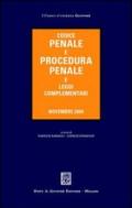 Codice penale e procedura penale e leggi complementari