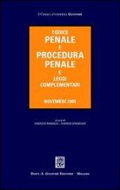 Codice penale e procedura penale e leggi complementari