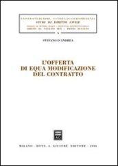 L'offerta di equa modificazione del contratto