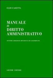 Manuale di diritto amministrativo