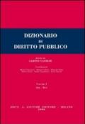 Dizionario di diritto pubblico