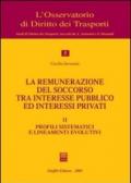 La remunerazione del soccorso tra interesse pubblico ed interessi privati. 2.Profili sistematici e lineamenti evolutivi