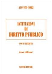 Istituzioni di diritto pubblico. Casi e materiali