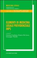 Elementi di medicina legale previdenziale INPS