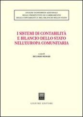 I sistemi di contabilità e bilancio dello Stato nell'Europa comunitaria