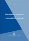 Informazione, consenso e responsabilità sanitaria