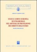 Stati e Corte europea di Strasburgo nel sistema di protezione dei diritti dell'uomo. Profili processuali