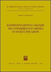 Rappresentazioni e garanzie nei conferimenti d'azienda in società per azioni