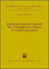 Rappresentazioni e garanzie nei conferimenti d'azienda in società per azioni