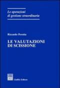 Le valutazioni di scissione