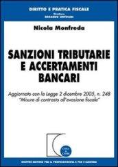 Sanzioni tributarie e accertamenti bancari